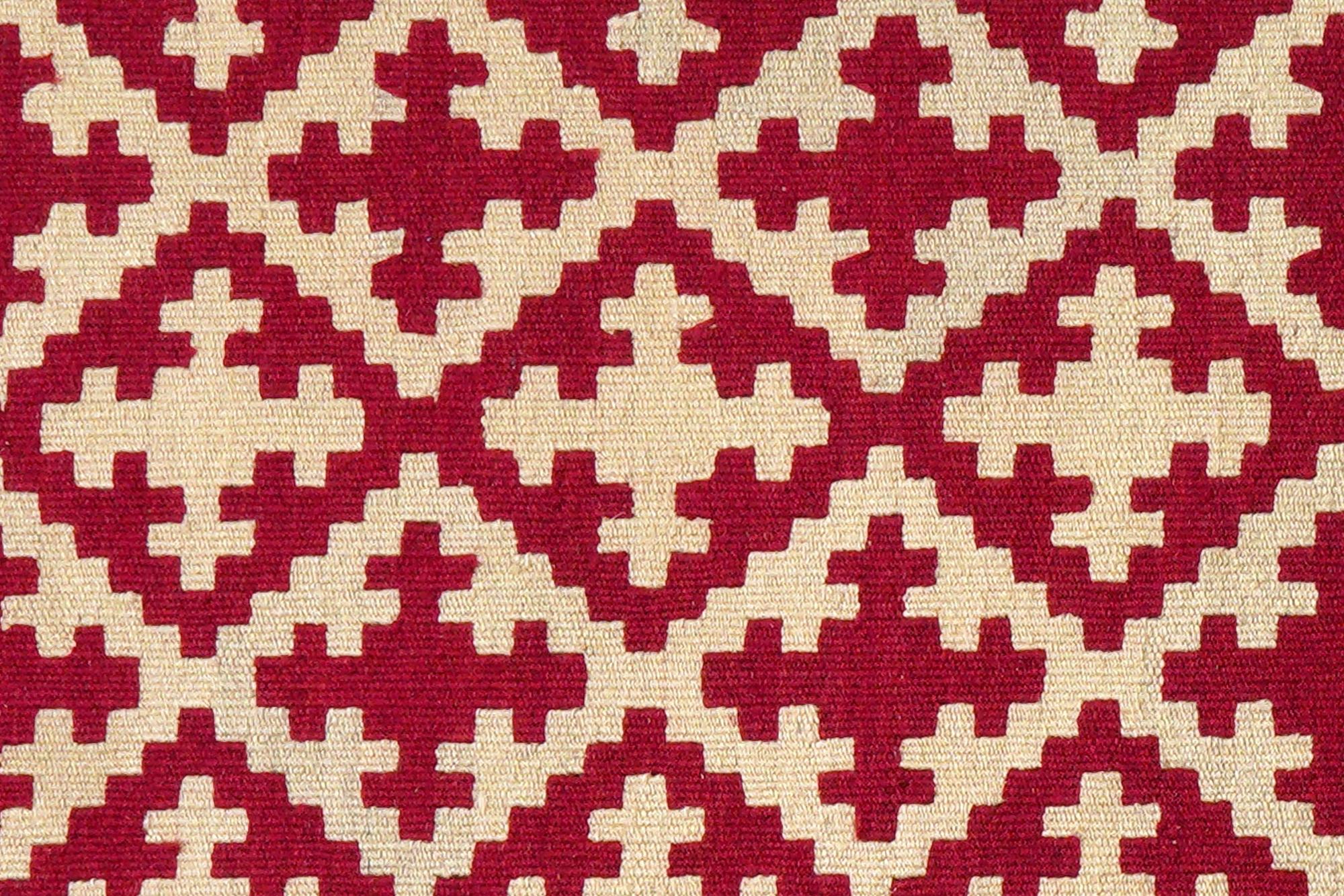 Kilim Gashgai Teppich Rot 3