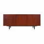 Vintage Sideboard Teakholz Braun 1970er Jahre 0