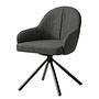 Scebel Swiveling Armchair Anthracite 1