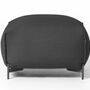 Mochi Pouf Textil Metall Anthrazit 1