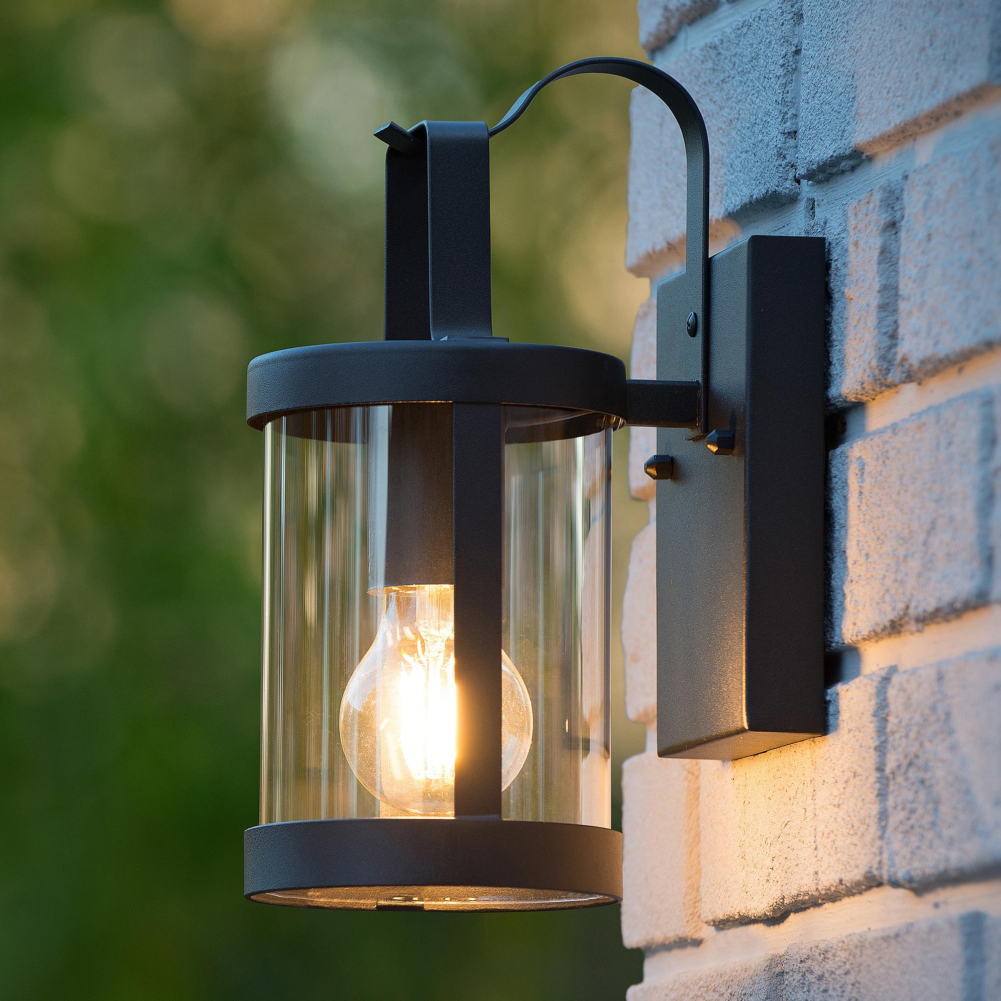 Lindelo Outdoor Wall Lamp Iron Black 0