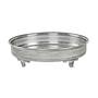 Tablett Metall Silber 0