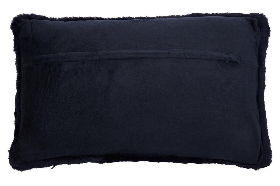 Bosie Lamina Marineblau Rechteckiges Kissen 2