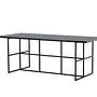 Leif Dining Table Black Smoked Glass 7