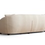Modern 3-seater sofa Beige 3