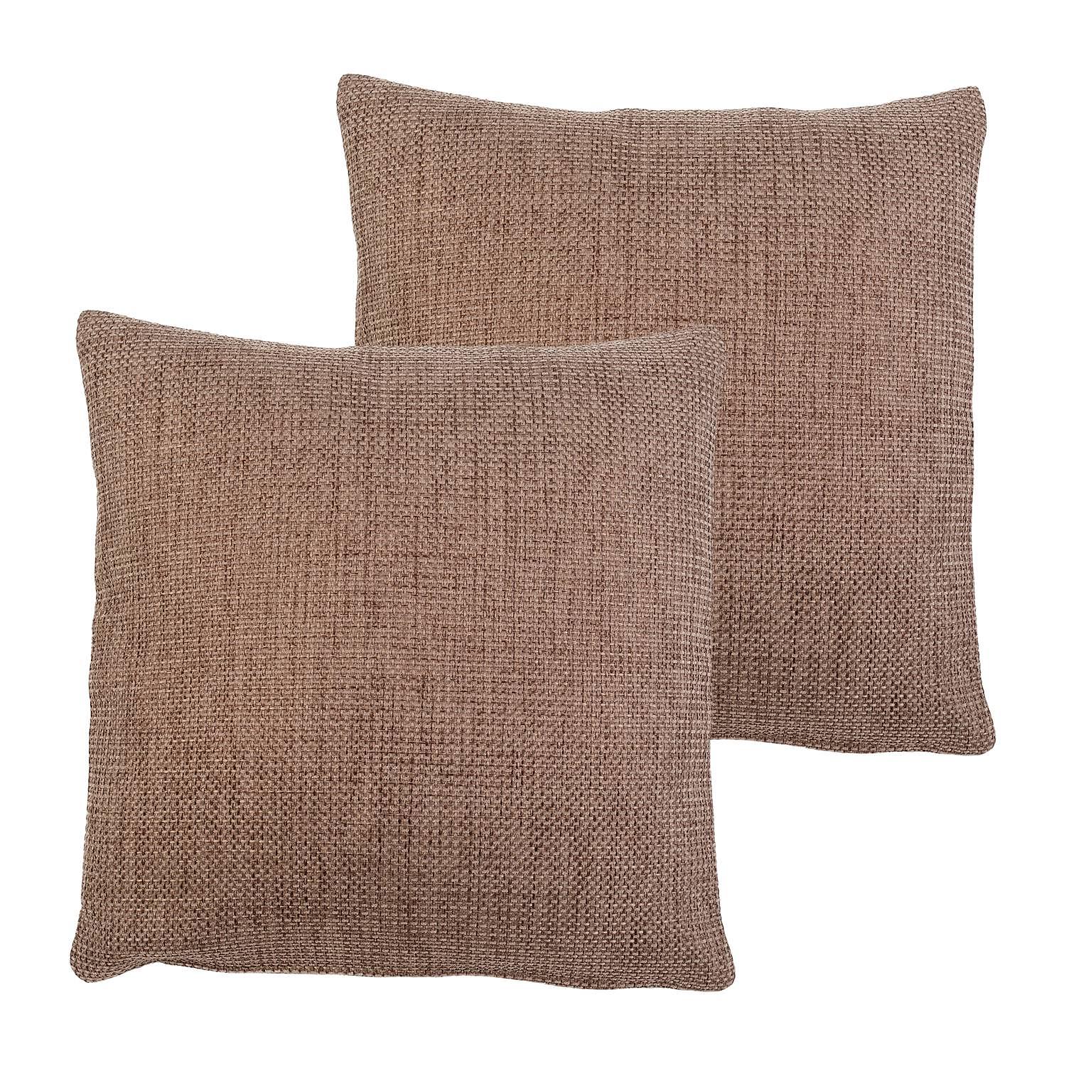 2x Alcatraz Pillowcase Synthetic Fibre Spruce 40 x 40 cm 0