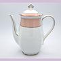 Vintage Kaffeekanne Porzellan Pastell 1960er Jahre 1