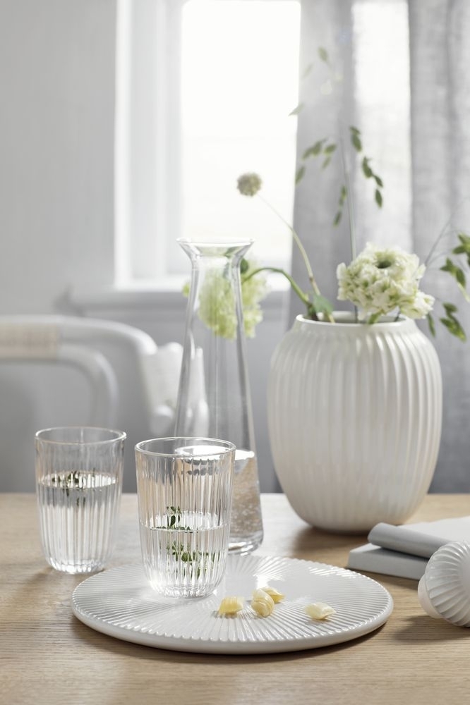 Hammershøi Vase Keramik Weiß 2