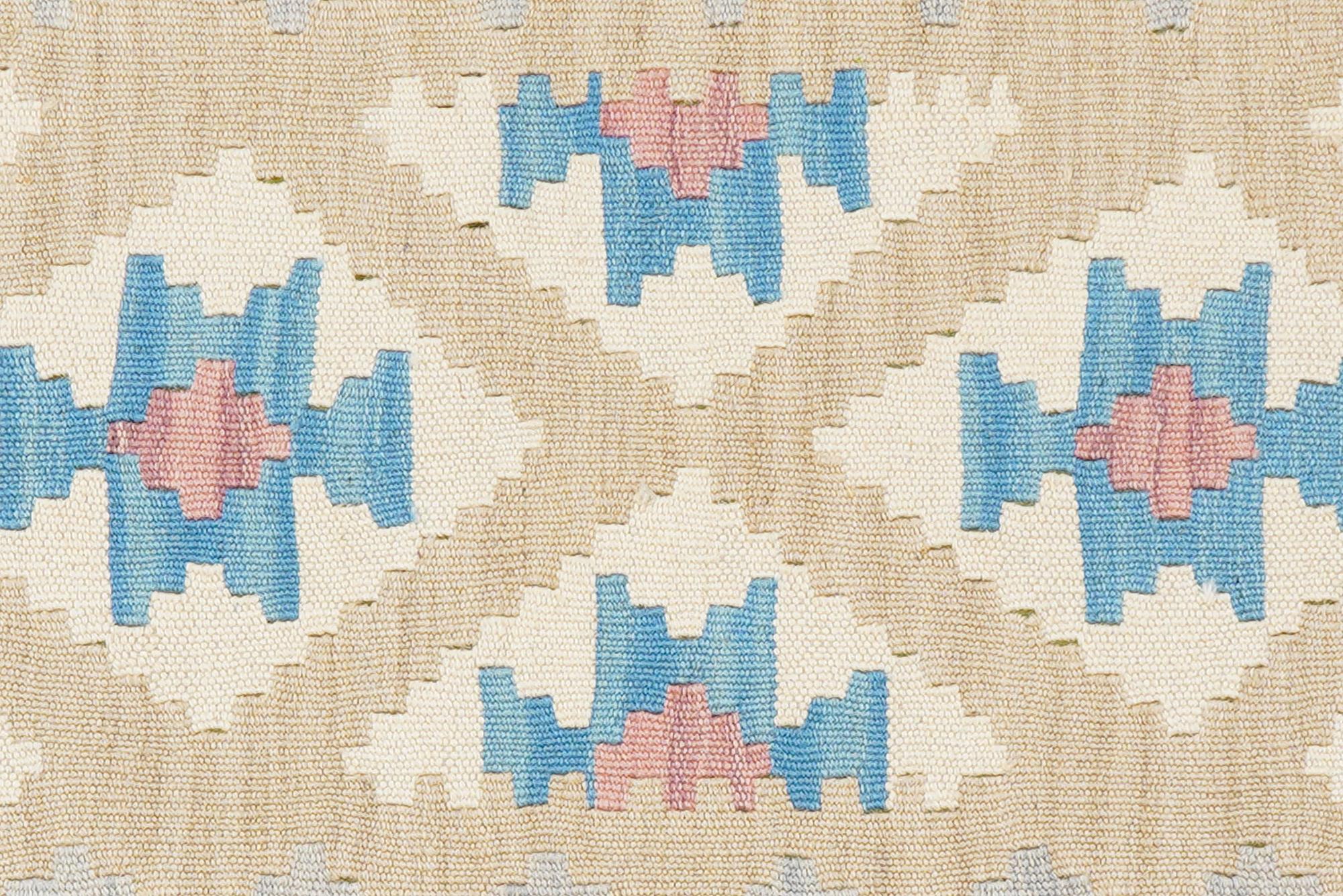 Tappeto Kilim Gashgai Lana Beige 3