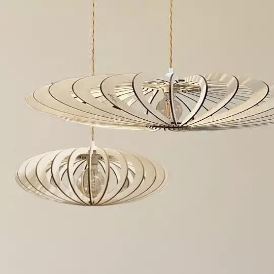 Mini NEO Lampada a sospensione legno 50cm 2