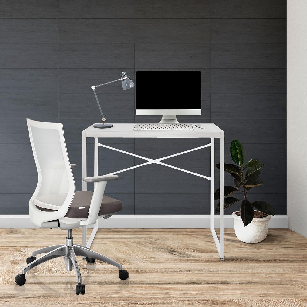 EASY UP H Desk Wood White 5