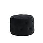 Benjamin Pouf Velvet Black 1