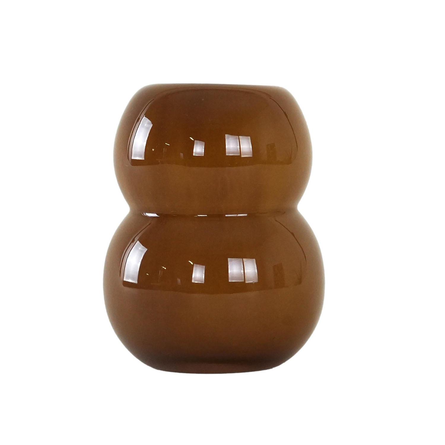Glass vase Caramel 0