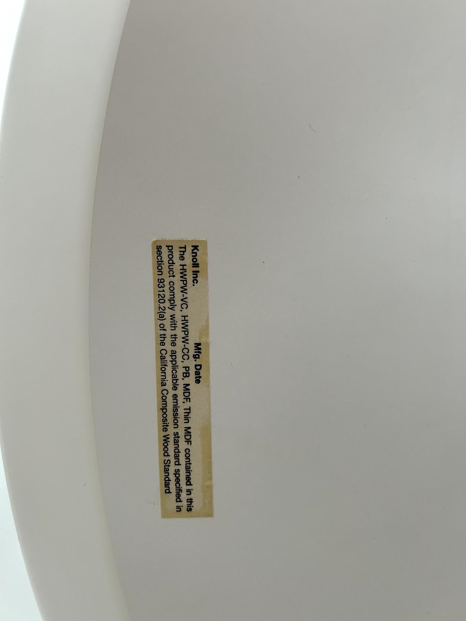 Tulip Dining Table ⌀91cm 2