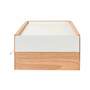 Schmuckkasten Gummibaumholz Stahl Beige Weiß 4