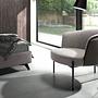 Armchair Faux Leather Grey 2