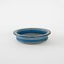 Ceramic bowl Blue 1960s 2