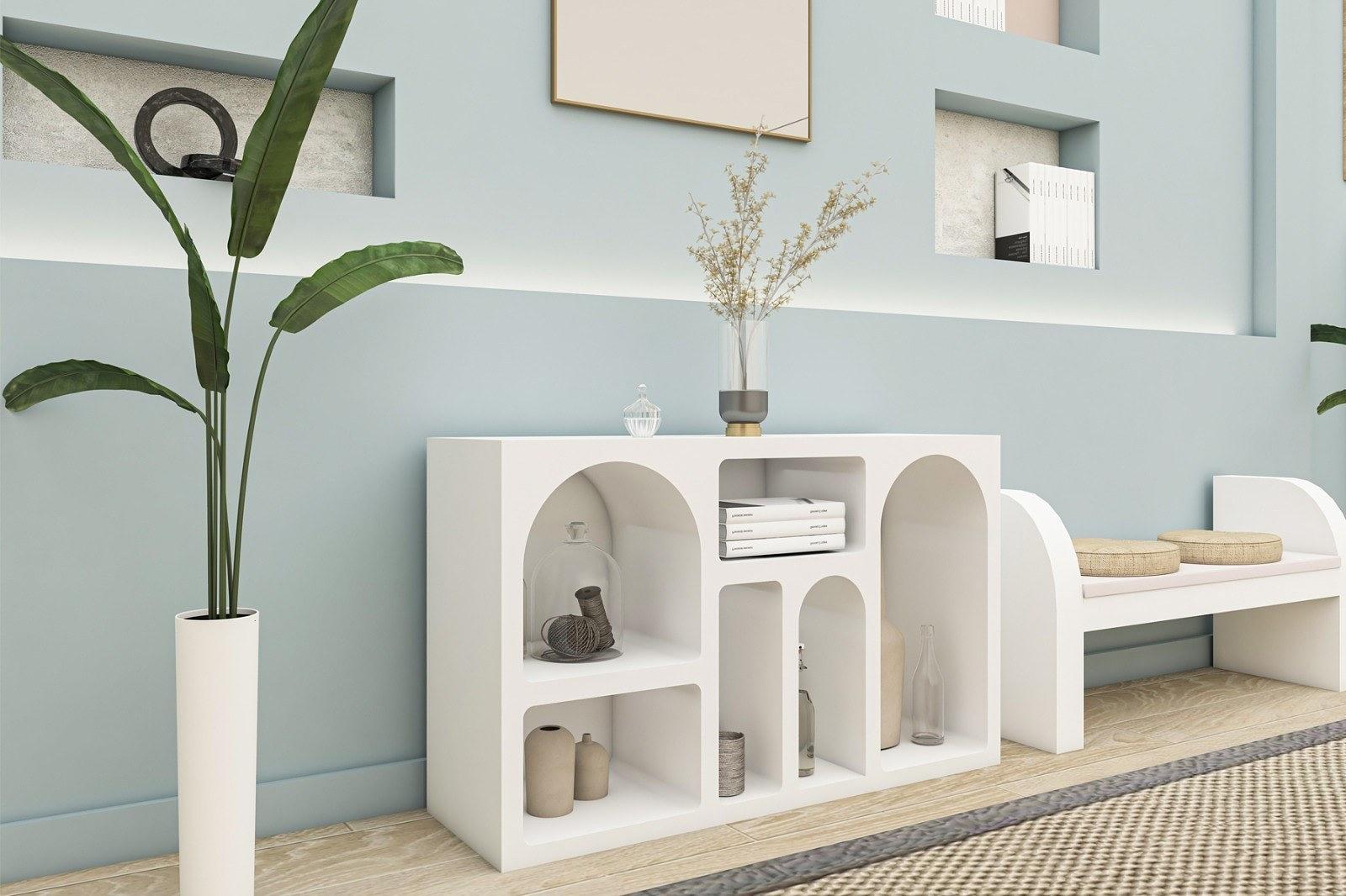 Liva Console White 4