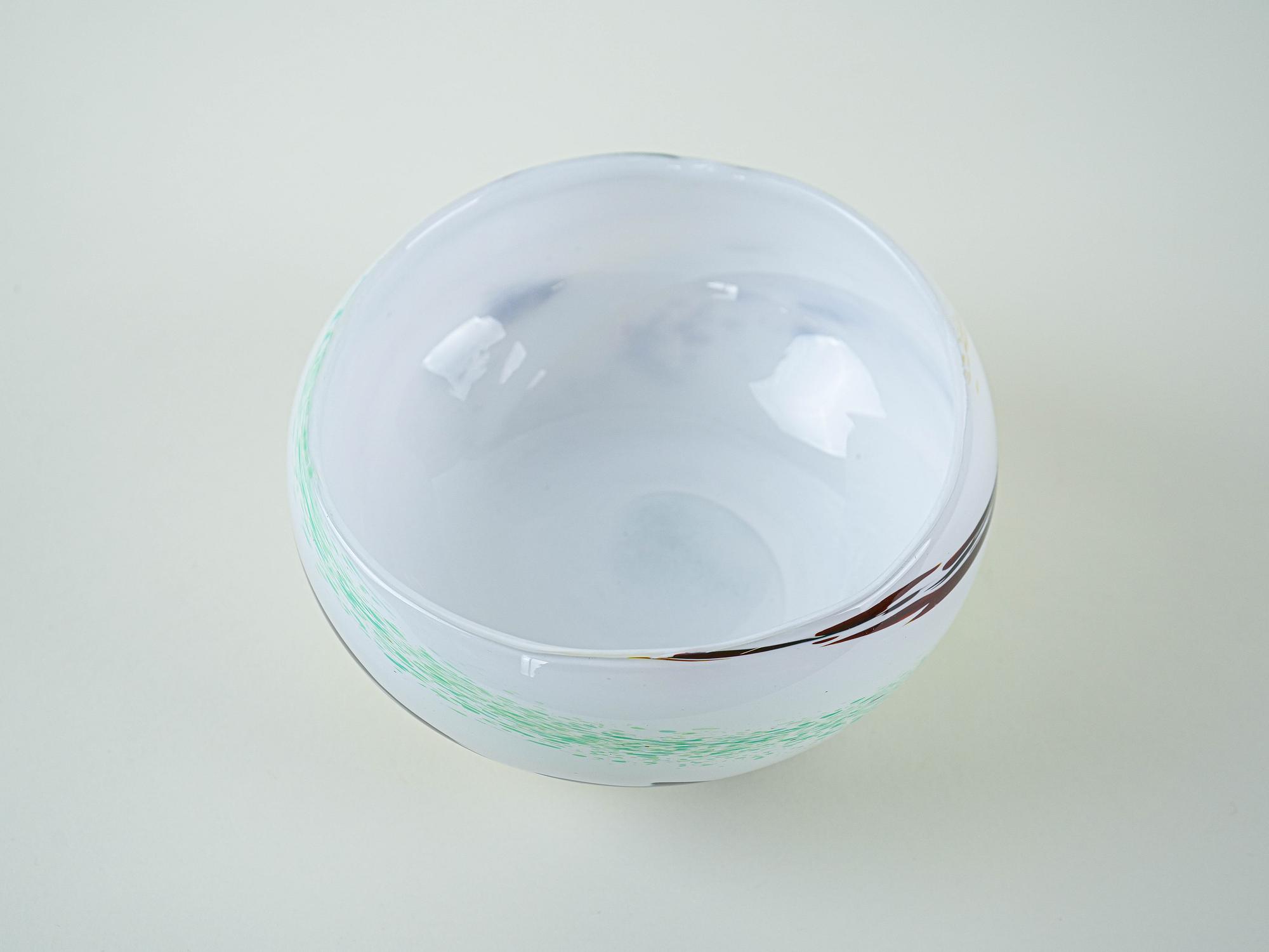 Glass bowl 1970s 5