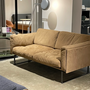 8 Sofa 2-Sitzer Textil Metall Braun 1