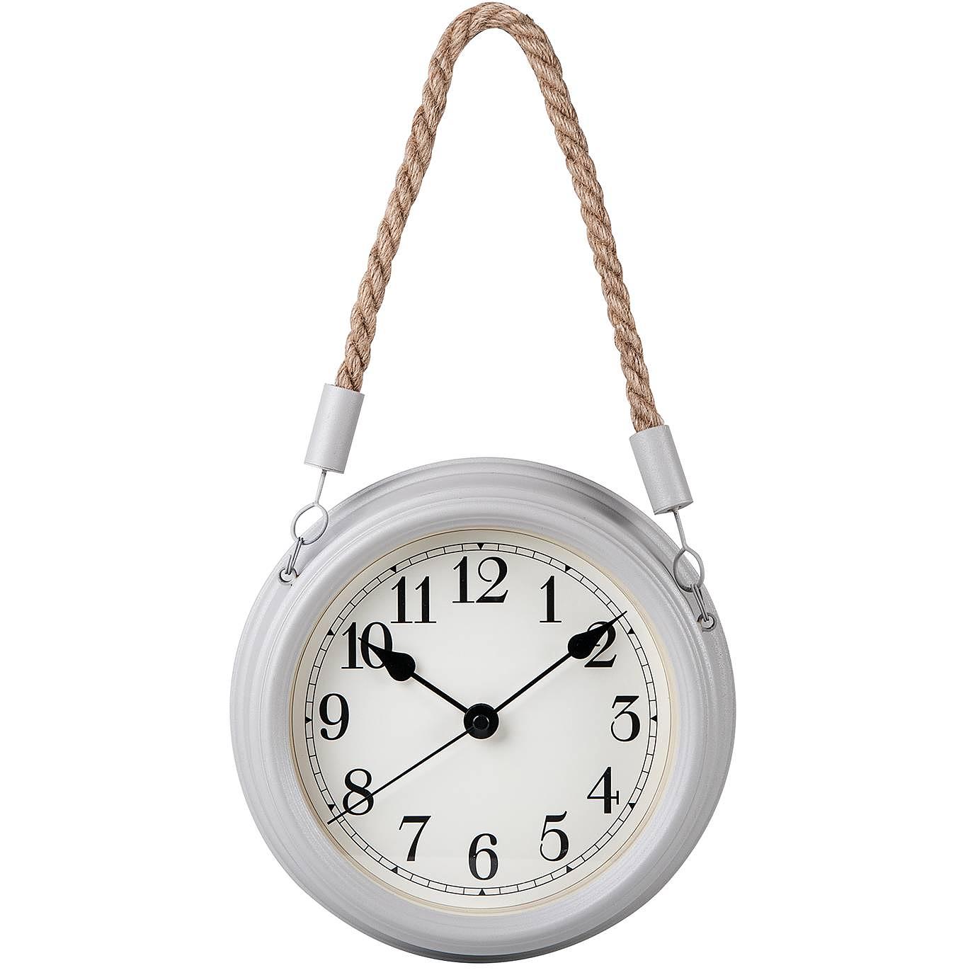 Wanduhr WT 7130 Metall / Glas Grau 0