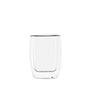 2x Ria Kaffeetasse-Set Glas Transparent 7x10Hcm, 230ml 0
