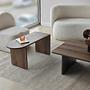 Paris Coffee Table Walnut Look Brown 7