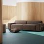 Gloria Sofa 3-Sitzer Aulla Cacao 0