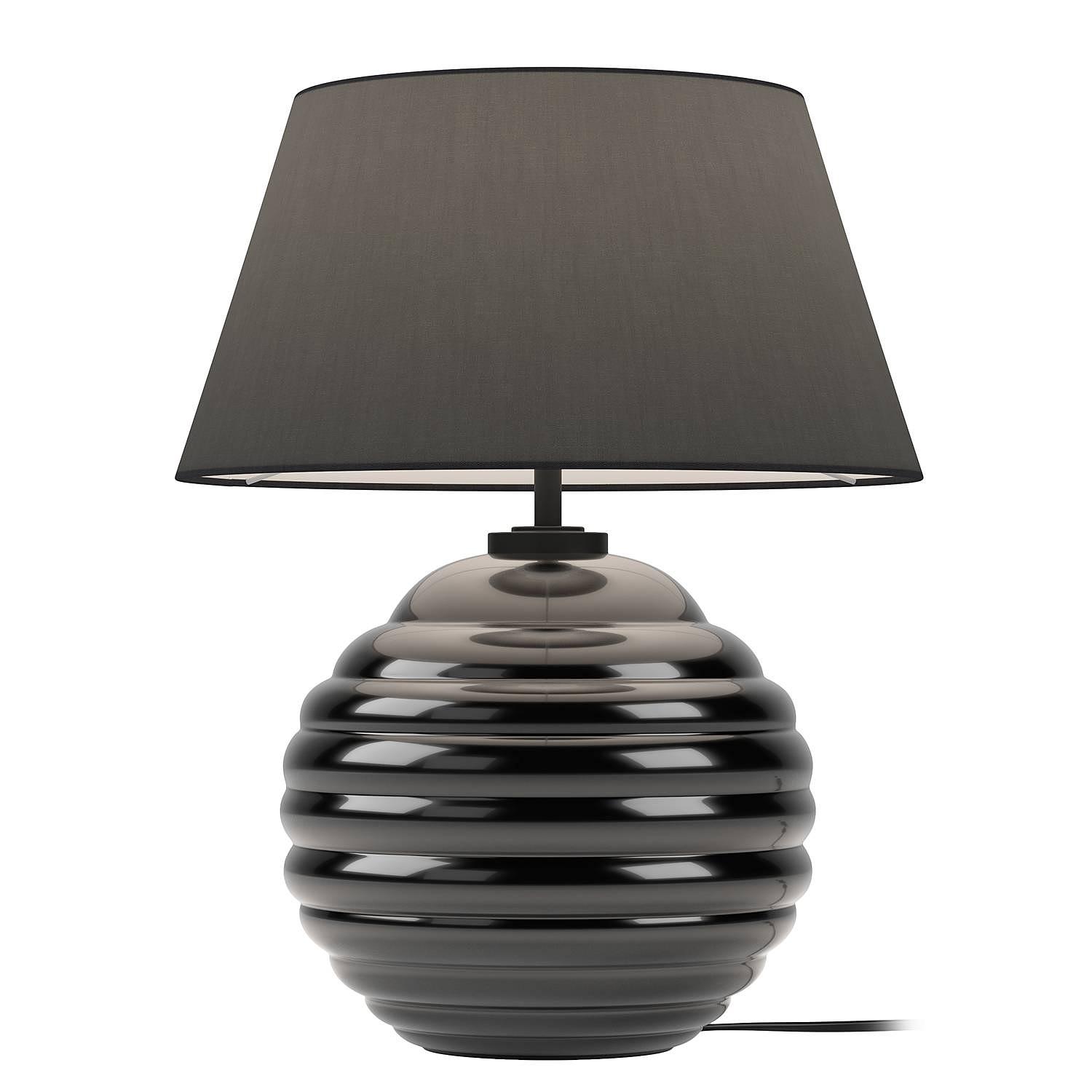 Arendal table lamp cotton fabric glass 1-flame 0