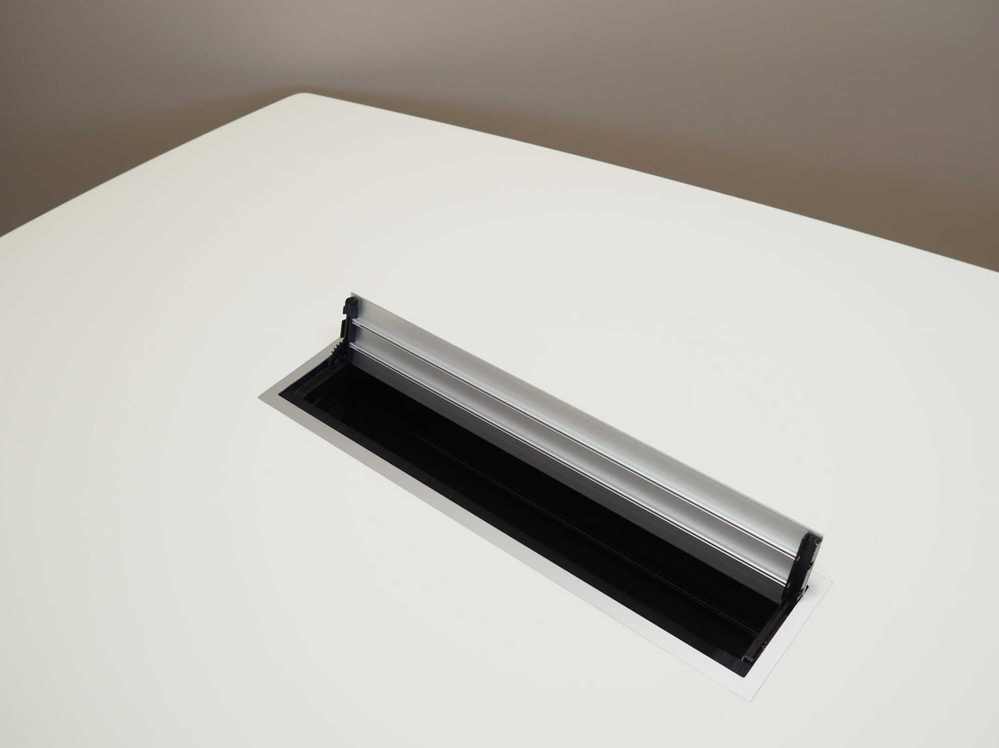 Conference table Plastic Metal White 6