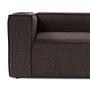 Fora corner sofa dark brown 8