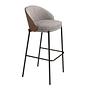 Bar stool fabric grey 0