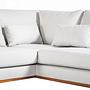 Ecksofa Japandi 3-Sitzer Rechts Beige 9