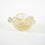 Ashtray Murano glass Yellow 1960s 1