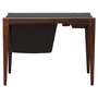 Vintage sewing table Teak brown 1960s 0