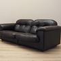 2-Sitzer Sofa Leder Dunkelbraun 1970er Jahre 2