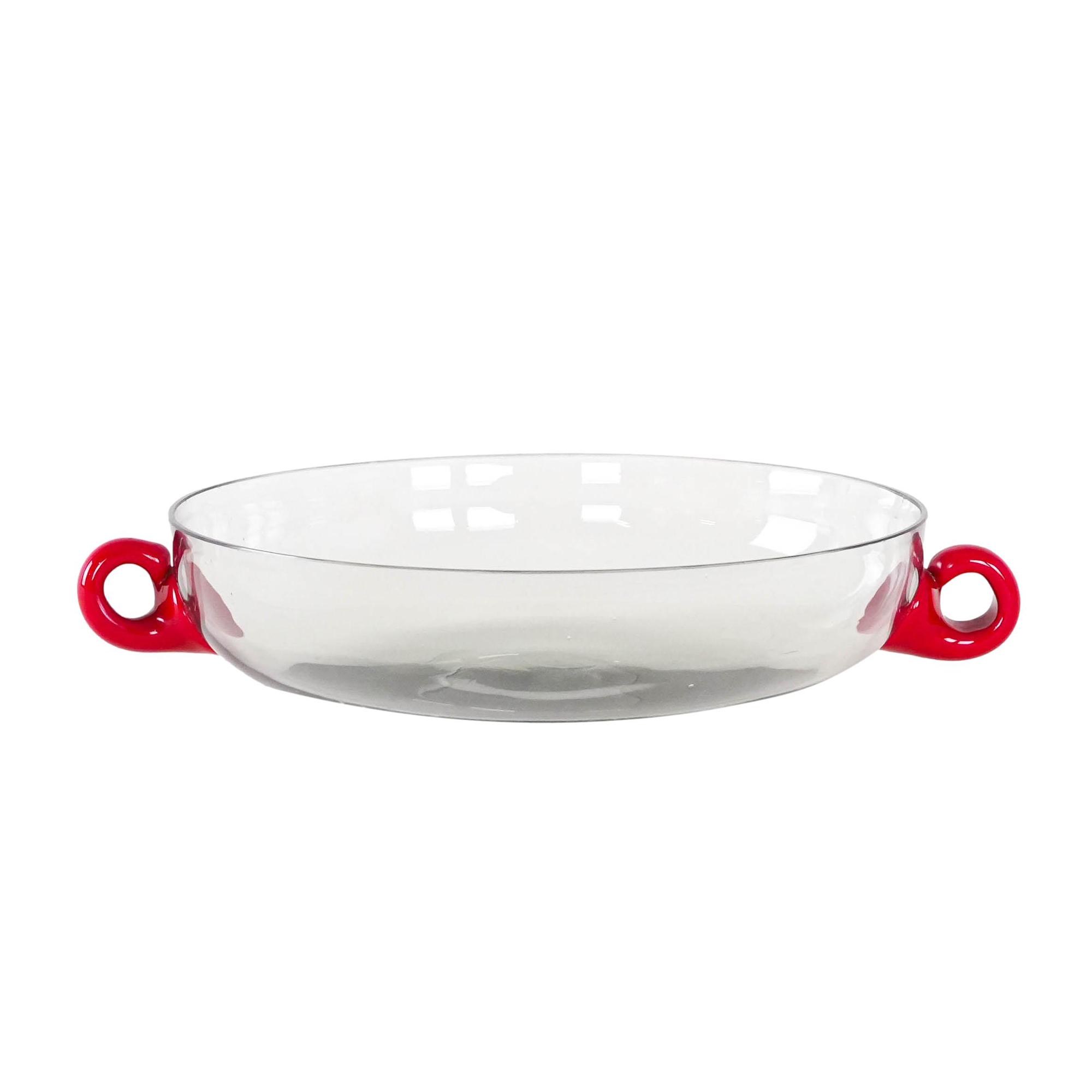 Glasschale Transparent 1970er Jahre 0