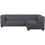 Hollandia Garten Ecksofa Dunkelgrau 2