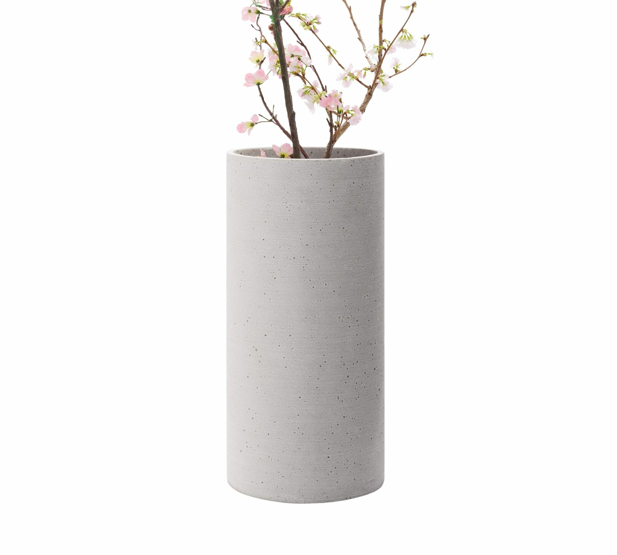 Coluna Vase Hellgrau  Ø 14cm Höhe 29cm 65597 0