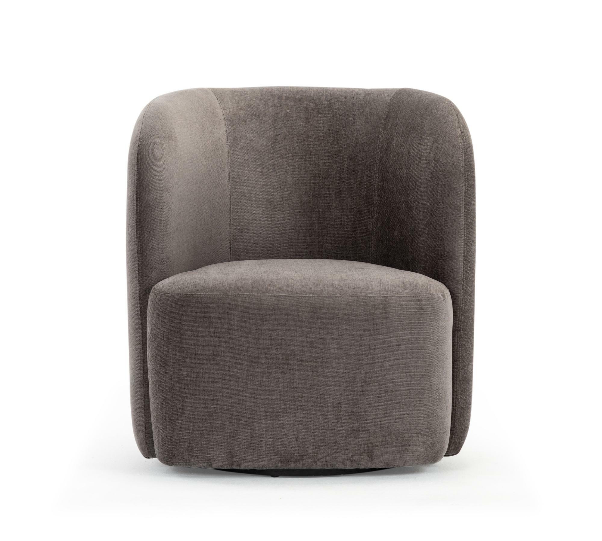 Blair swivel armchair Danny Steel Grey 1