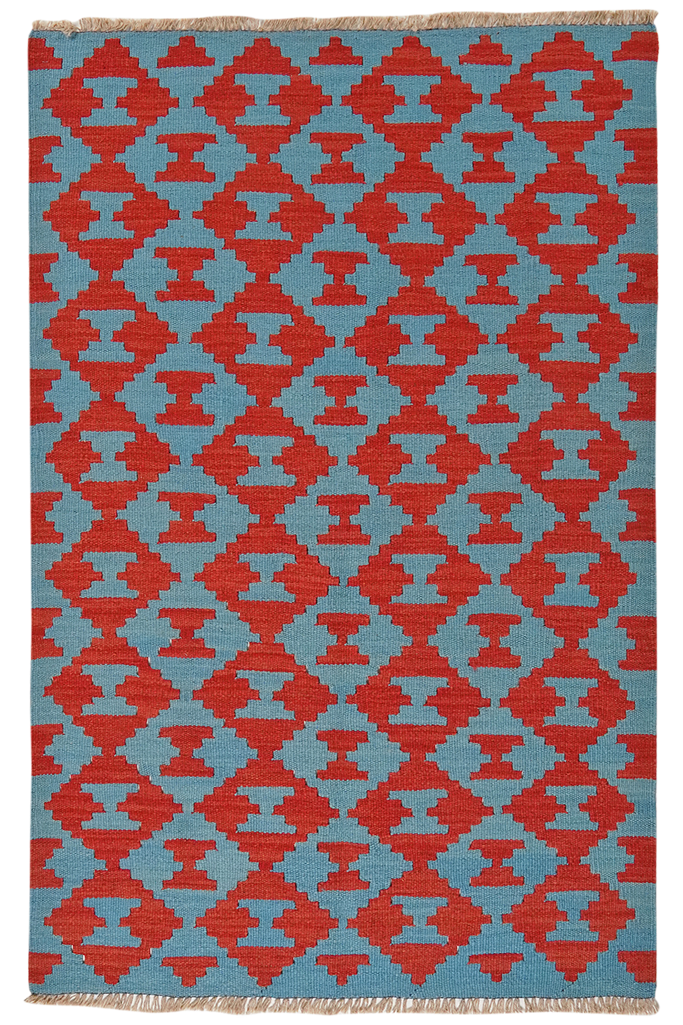 Kilim Gashgai Teppich Mehrfarbig 0