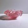 Vintage Schale Murano-Glas Rosa 50er 4