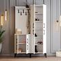 Ana Wardrobe White 120cm x 200cm 2