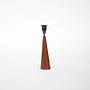 Teak Candlestick 1960s 1