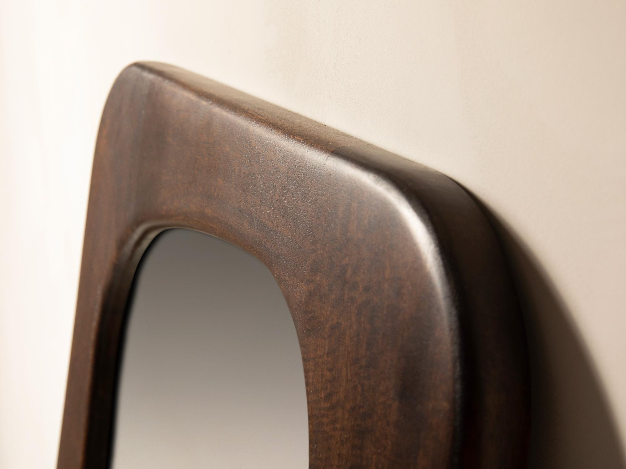 Mirror Adamas Walnut 60x3x145cm 2