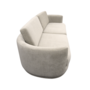 Elinor Sofa 3-Sitzer Danny Cream 3