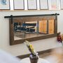 Arlet Spiegel Holz Metall Nussbaum 1