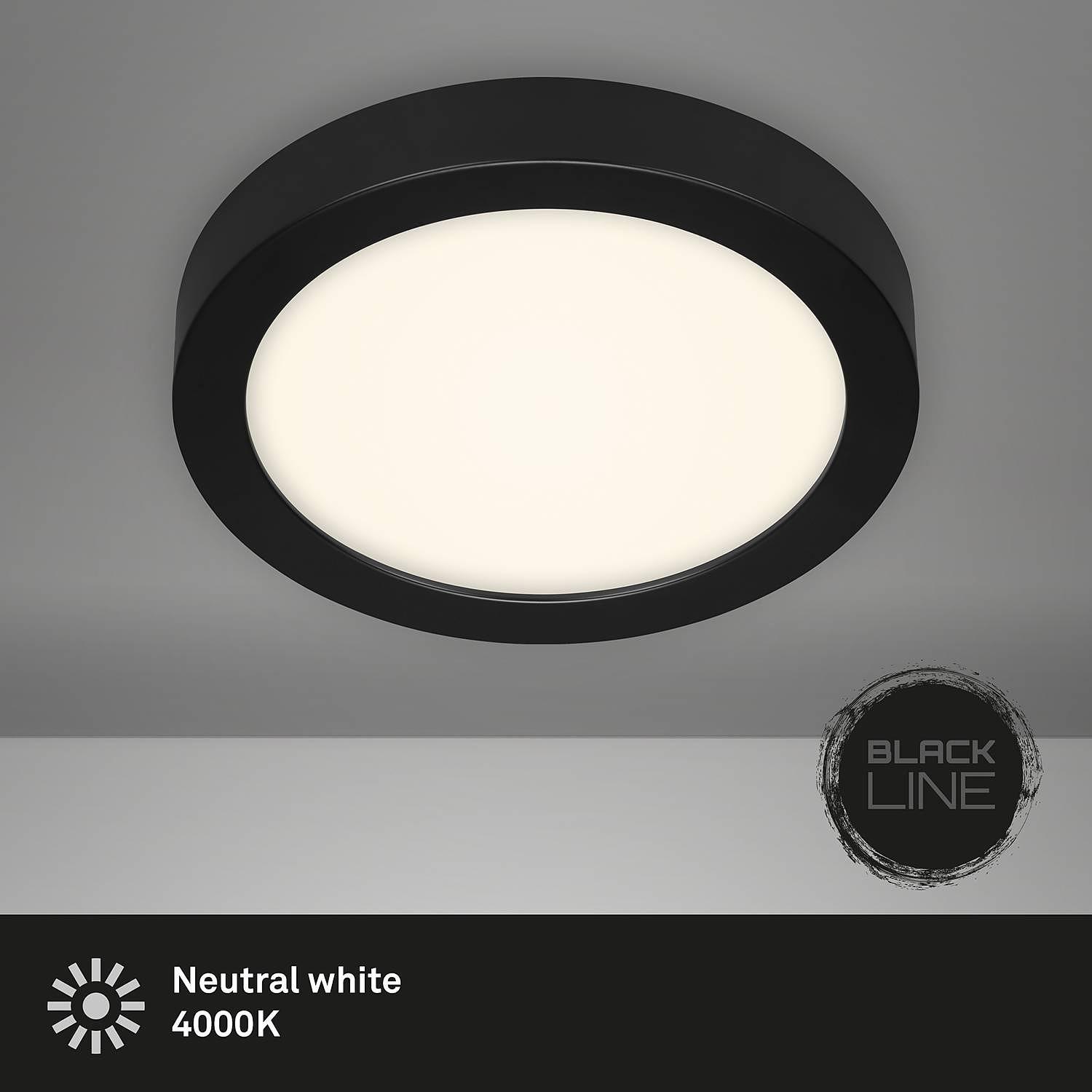 LED-Deckenleuchte Schwarz 4