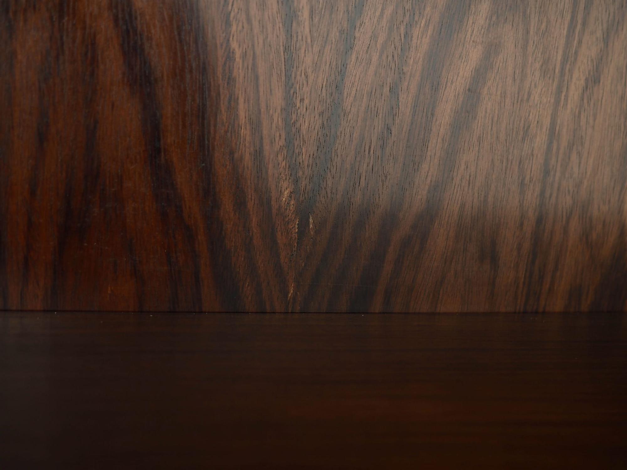 Mahogany Buchregal 1970 Jahre 10