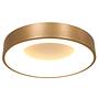 LED-Deckenleuchte Ringlede Aluminium Gold Durchmesser: 38 cm 3